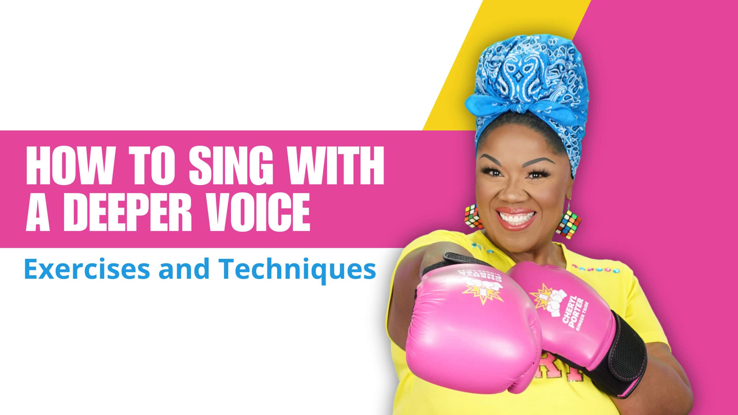 How to Sing with a Deeper Voice: Exercises and Techniques
