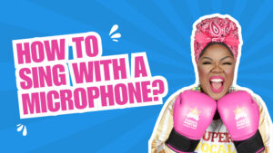 how to sing with a microphone