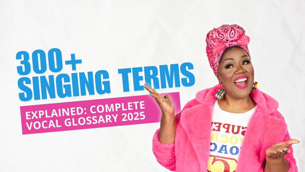 singing terms